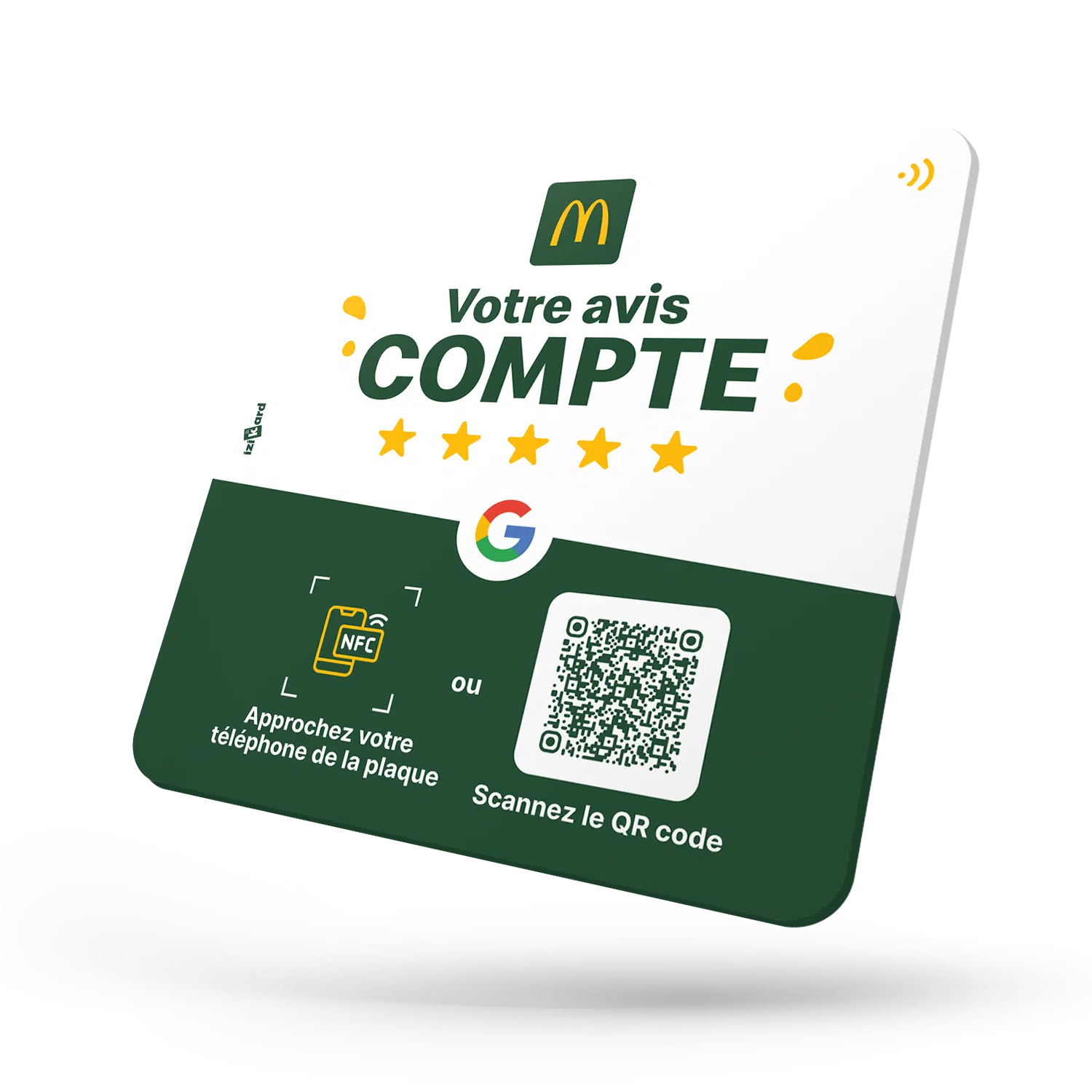 Franchise salons de beauté avec plaques AvisUp