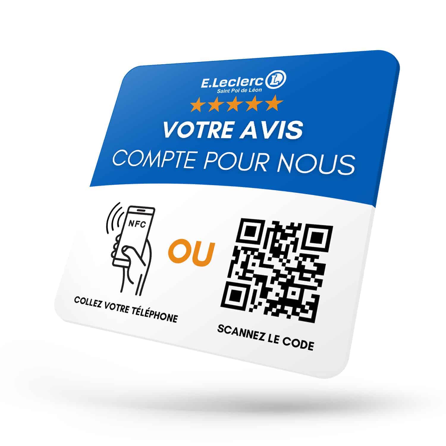 Chaîne de magasins avec plaques AvisUp - boutiques mode